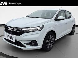 Blanc Utilisé 2024 Dacia Sandero Expression Citadine | 13 990 € (Prix juste)