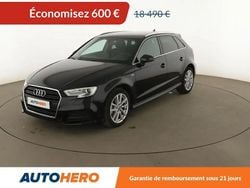 Noir Utilisé 2017 Audi A3 Sportback Citadine | 17 890 € (Prix juste)