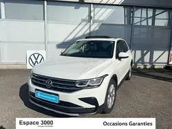 Blanc Utilisé 2021 VW Tiguan Elegance SUV | 29 980 € (Prix juste)