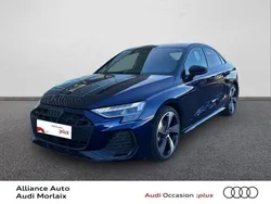 Bleu navarre métallisé Utilisé 2025 Audi A3 S-Line Berline | 49 360 €
