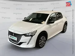 Blanc Utilisé 2022 Peugeot e-208 Active Citadine | 13 999 € (Super prix)