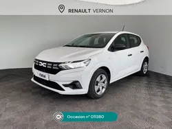 Blanc Utilisé 2023 Dacia Sandero Essentiel Citadine | 12 290 € (Prix juste)