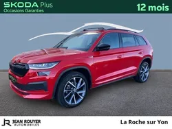 Rouge Utilisé 2023 Skoda Kodiaq SportLine SUV | 38 990 € (Prix cher)
