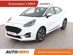 Blanc Utilisé 2021 Ford Puma Gen-E ST-Line SUV | 14 690 € (Prix juste)