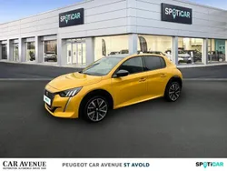 Jaune Utilisé 2021 Peugeot 208 GTi Citadine | 13 996 € (Prix juste)
