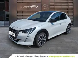 Blanc Utilisé 2022 Peugeot e-208 Citadine | 18 990 € (Prix assez cher)