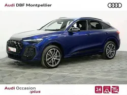Bleu navarre métallisé Utilisé 2025 Audi Q5 Sportback Design SUV | 83 990 €