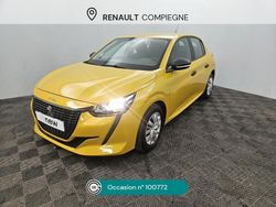 Jaune Utilisé 2021 Peugeot 208 Business-Line Citadine | 10 990 € (Prix juste)