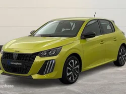 Jaune Nouvelle 2024 Peugeot 208 Active Citadine | 19 299 € (Bon prix)