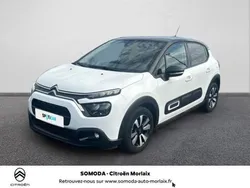 Noir Utilisé 2021 Citroën C3 PureTech Citadine | 11 480 € (Prix juste)