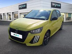 Jaune Utilisé 2024 Peugeot 208 Active Citadine | 13 999 € (Bon prix)