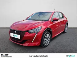 Rouge Utilisé 2021 Peugeot e-208 Business-Line Citadine | 14 990 € (Prix juste)