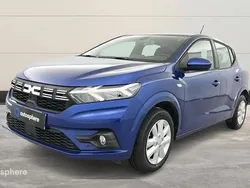 Bleu Utilisé 2022 Dacia Sandero Expression Citadine | 14 299 € (Prix juste)