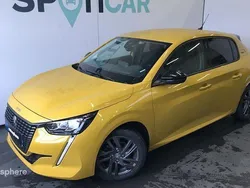 Jaune Utilisé 2022 Peugeot 208 Style Citadine | 12 499 € (Bon prix)