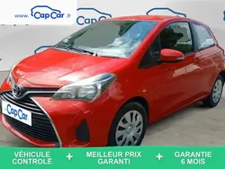 Rouge Utilisé 2015 Toyota Yaris Citadine | 6 900 € (Bon prix)