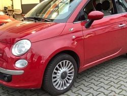 Rouge Utilisé 2009 Fiat 500 Lounge Citadine | 5 950 € (Prix juste)