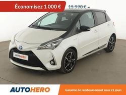 Blanc Utilisé 2018 Toyota Yaris Hybrid Citadine | 14 990 € (Bon prix)