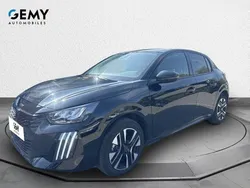Noir Utilisé 2025 Peugeot e-208 Allure Citadine | 32 900 €