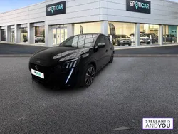 Noir Utilisé 2022 Peugeot e-208 GT Citadine | 16 090 € (Prix juste)