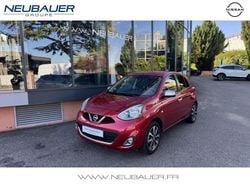 Rouge framboise Utilisé 2016 Nissan Micra N-TEC Berline | 8 990 € (Prix assez cher)