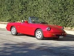 Rouge Utilisé 1991 Alfa Romeo Spider Cabriolet | 24 000 €