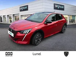 Rouge Utilisé 2021 Peugeot e-208 GT Citadine | 16 970 € (Prix juste)
