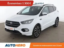 Blanc Utilisé 2018 Ford Kuga ST-Line SUV | 13 190 € (Prix juste)