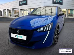 Bleu Utilisé 2020 Peugeot e-208 GT Citadine | 14 790 € (Prix juste)