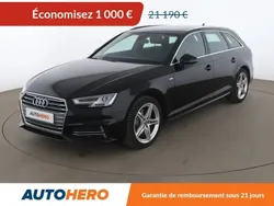 Noir Utilisé 2017 Audi A4 S-Line Break | 20 190 € (Prix juste)