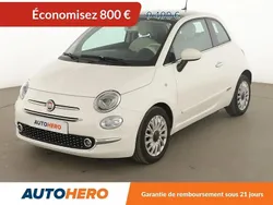 Blanc Utilisé 2018 Fiat 500 Lounge Citadine | 8 690 € (Super prix)