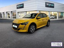 Jaune Utilisé 2021 Peugeot e-208 Active Citadine | 15 980 € (Prix juste)