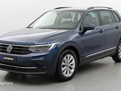 Noir Utilisé 2022 VW Tiguan Business SUV | 28 299 € (Prix juste)