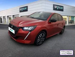 Rouge Utilisé 2022 Peugeot 208 Allure Citadine | 16 490 € (Prix juste)