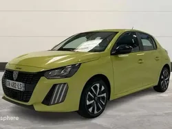 Jaune Utilisé 2024 Peugeot 208 Active Citadine | 15 999 € (Prix juste)