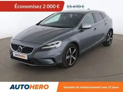 Gris Utilisé 2018 Volvo V40 R-Design Break | 13 690 € (Prix juste)