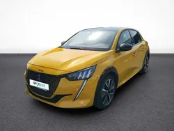 Jaune Utilisé 2022 Peugeot e-208 GT Citadine | 16 989 € (Prix juste)