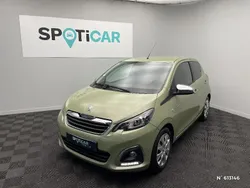 Vert Utilisé 2021 Peugeot 108 Style Citadine | 9 990 € (Prix juste)