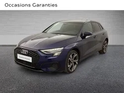 Bleu navarre métallisé Utilisé 2022 Audi A3 Sportback e-tron Design Berline | 32 900 € (Prix assez cher)