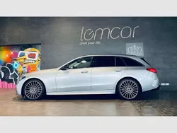 Gris Utilisé 2023 Mercedes C220 AMG line Break | 39 790 € (Prix juste)