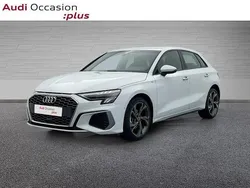 Blanc glacier métallisé Utilisé 2022 Audi A3 S-Line | 30 354 € (Prix juste)