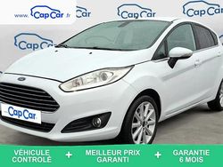 Blanc Utilisé 2017 Ford Fiesta Titanium Citadine | 7 490 € (Prix juste)
