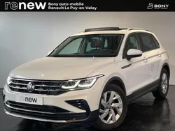 Blanc Utilisé 2023 VW Tiguan Elegance SUV | 32 990 € (Prix juste)