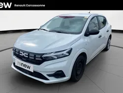 Blanc Utilisé 2023 Dacia Sandero Essentiel Citadine | 13 290 € (Bon prix)