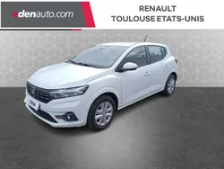 Blanc Utilisé 2022 Dacia Sandero Comfort Citadine | 14 490 € (Bon prix)