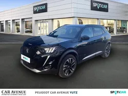 Noir onyx (o) Utilisé 2021 Peugeot e-2008 GT-line SUV | 18 888 € (Prix juste)