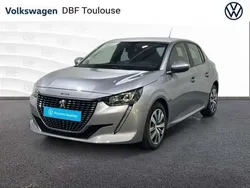 Gris Utilisé 2020 Peugeot 208 Business-Line Citadine | 10 989 €