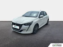 Blanc Utilisé 2021 Peugeot 208 Business-Line Citadine | 11 780 € (Prix juste)