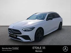 Blanc Utilisé 2025 Mercedes C220 AMG line | 59 900 € (Prix cher)