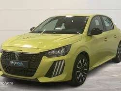 Jaune Nouvelle 2024 Peugeot 208 Active Citadine | 19 299 € (Bon prix)