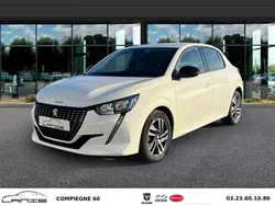 Blanc Utilisé 2022 Peugeot 208 Allure Citadine | 14 990 € (Prix juste)